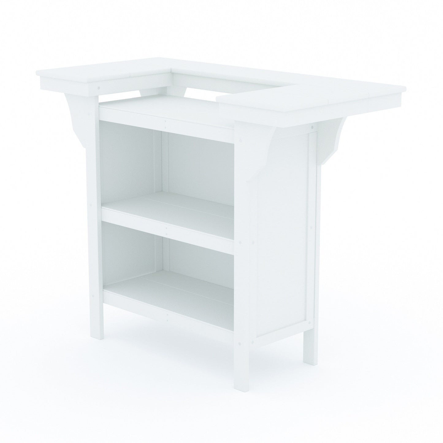 Bancone da bar LuXeo Bailey-Cabo, set da 3 pezzi