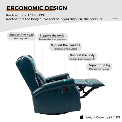 Sedia girevole per bambini Baksoho Contemporary in similpelle con base in metallo di HULALA HOME