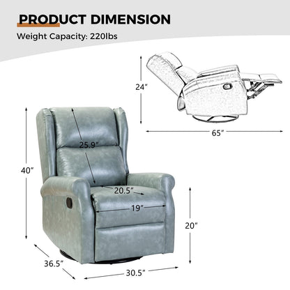 Sedia girevole per bambini Baksoho Contemporary in similpelle con base in metallo di HULALA HOME