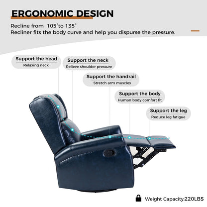 Sedia girevole per bambini Baksoho Contemporary in similpelle con base in metallo di HULALA HOME