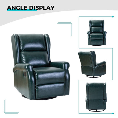 Sedia girevole per bambini Baksoho Contemporary in similpelle con base in metallo di HULALA HOME