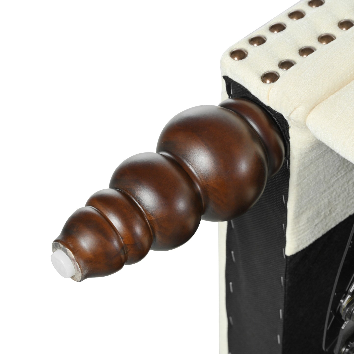 Poltrona reclinabile imbottita Barnn con schienale ad ala di Christopher Knight Home