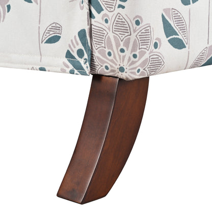 Poltrona reclinabile imbottita Barnn con schienale ad ala di Christopher Knight Home