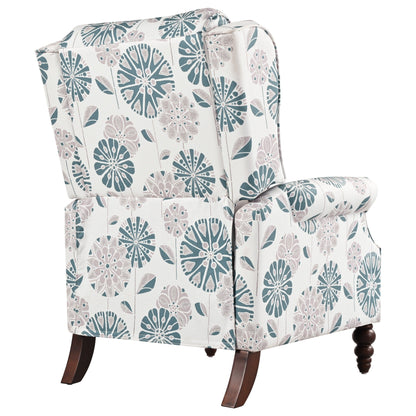 Poltrona reclinabile imbottita Barnn con schienale ad ala di Christopher Knight Home