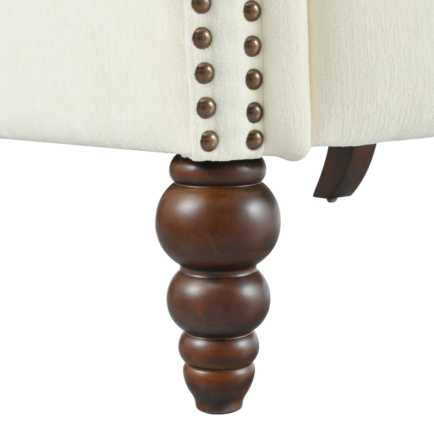 Poltrona reclinabile imbottita Barnn con schienale ad ala di Christopher Knight Home