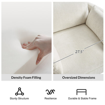 Poltrona reclinabile girevole a dondolo Barry Modern 38 con porte USB di HULALA HOME