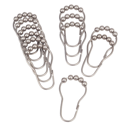 Anelli per tenda da doccia Bath Bliss, confezione da 12, in raso