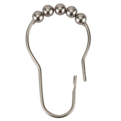 Anelli per tenda da doccia Bath Bliss, confezione da 12, in raso