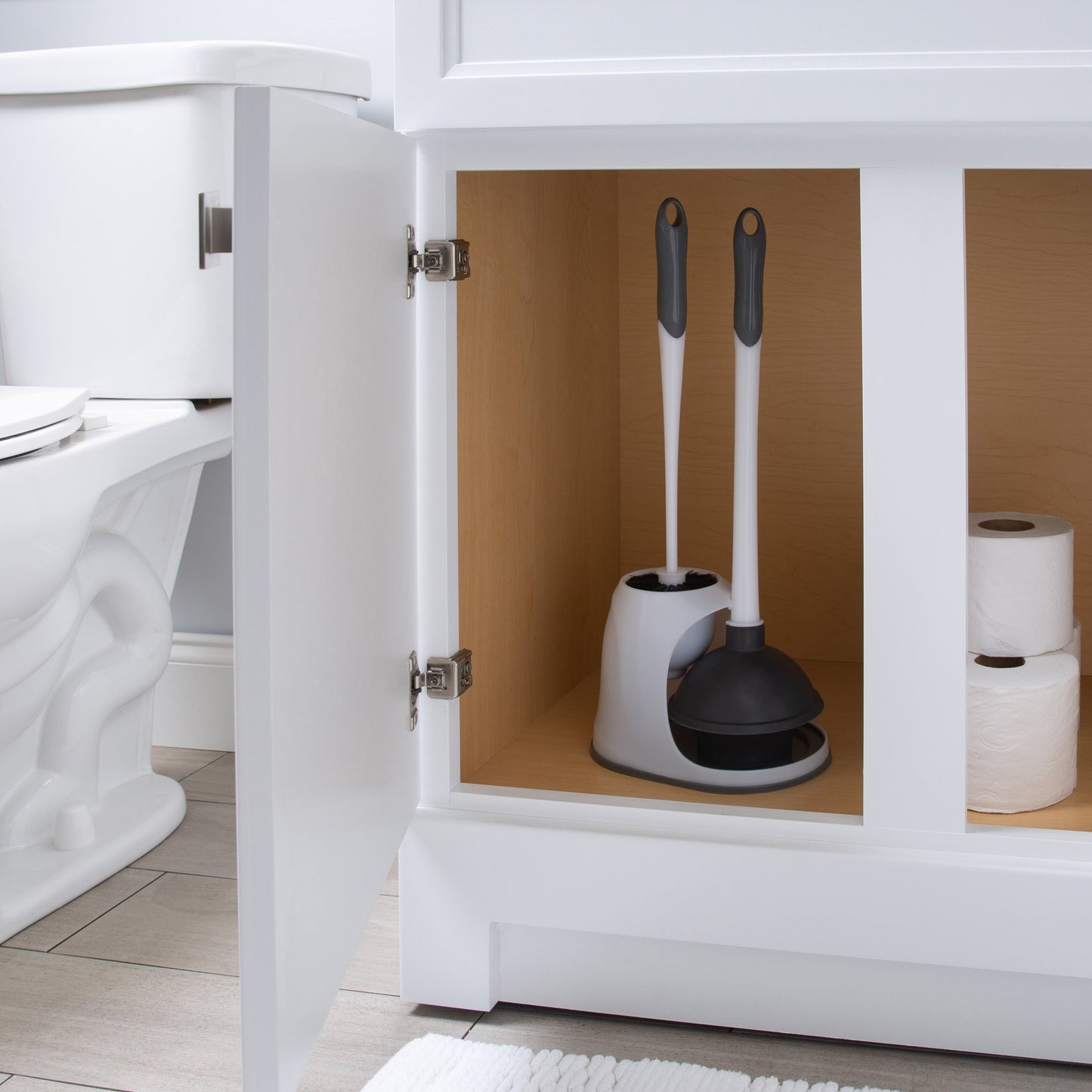 Spazzola e sturalavandini 2 in 1 Bath Bliss