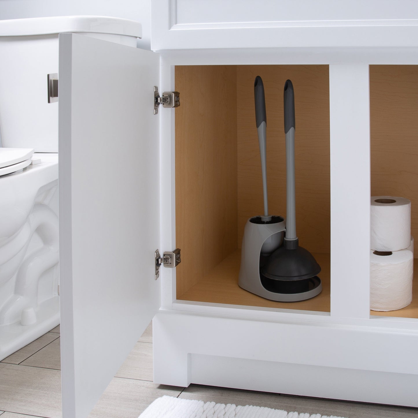 Spazzola e sturalavandini 2 in 1 Bath Bliss