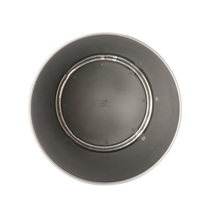 Cestino per la spazzatura in acciaio inossidabile Bath Bliss Silver - 7,7 x 9,6