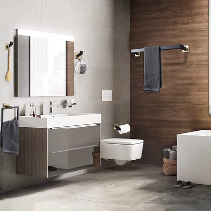 Set di accessori per il bagno Bathlet da 5 pezzi in acciaio inossidabile