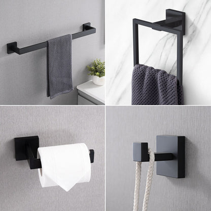 Set di accessori per il bagno Bathlet da 5 pezzi in acciaio inossidabile