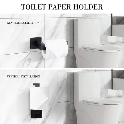 Set di accessori per il bagno Bathlet da 5 pezzi in acciaio inossidabile