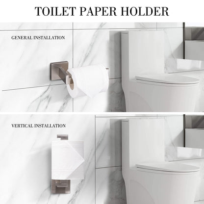 Set di accessori per il bagno Bathlet da 5 pezzi in acciaio inossidabile