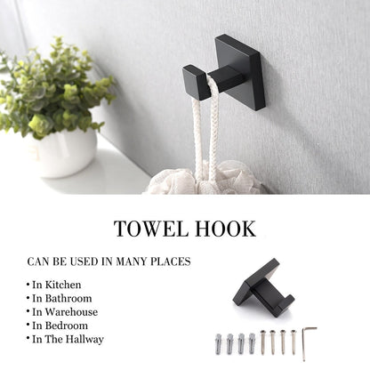 Set di accessori per il bagno Bathlet da 5 pezzi in acciaio inossidabile