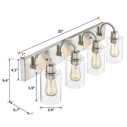 Lampadari per il mobiletto del bagno - Lampada da parete in stile rustico per il bagno