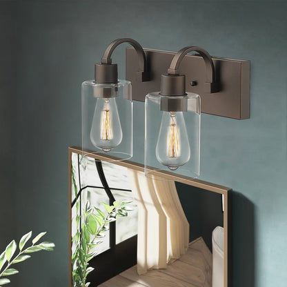 Lampadari per il mobiletto del bagno - Lampada da parete in stile rustico per il bagno