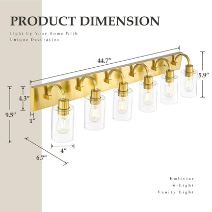 Lampadari per il mobiletto del bagno - Lampada da parete in stile rustico per il bagno