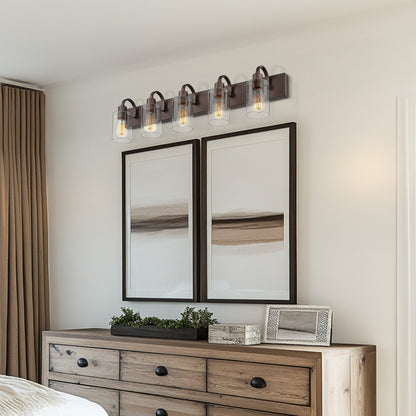 Lampadari per il mobiletto del bagno - Lampada da parete in stile rustico per il bagno