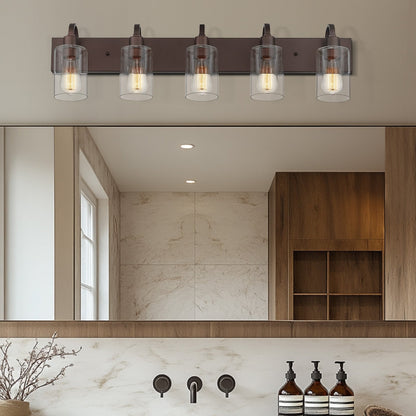 Lampadari per il mobiletto del bagno - Lampada da parete in stile rustico per il bagno