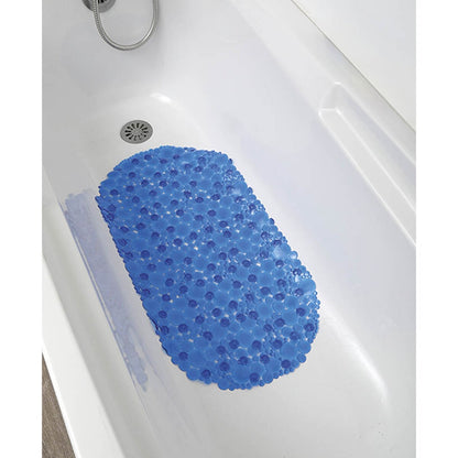 Tappetino antiscivolo ovale per vasca da bagno Bubbles 28 L x 15 W