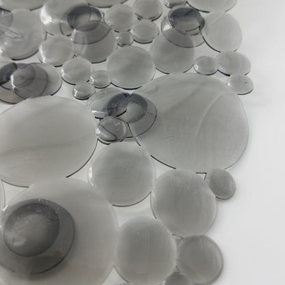 Tappetino antiscivolo ovale per vasca da bagno Bubbles 28 L x 15 W