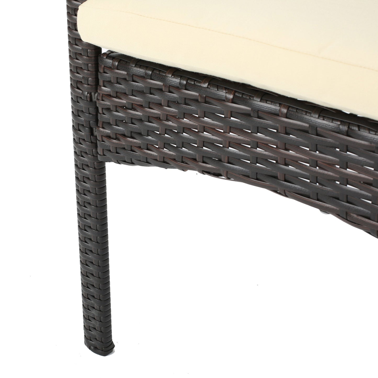 Set da pranzo per esterni Bavaro in acacia da 7 pezzi di Christopher Knight Home