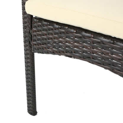 Set da pranzo per esterni Bavaro in acacia da 7 pezzi di Christopher Knight Home