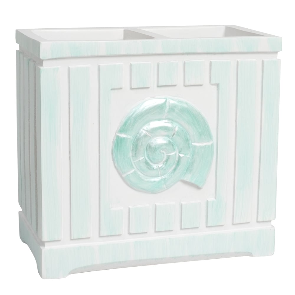 Accessori da bagno artigianali con conchiglie da spiaggia