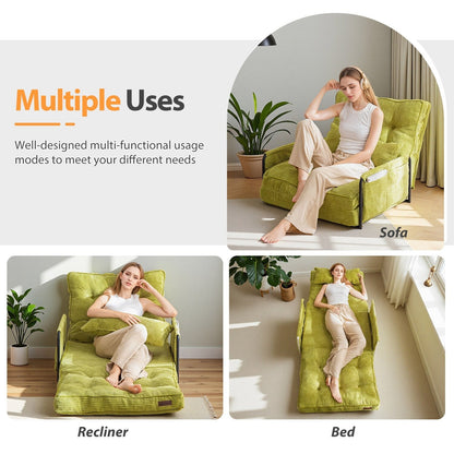 Divano a sacco, divano letto da terra - 30x25,6