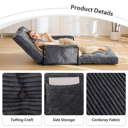 Divano a sacco, divano letto da terra - 30x25,6