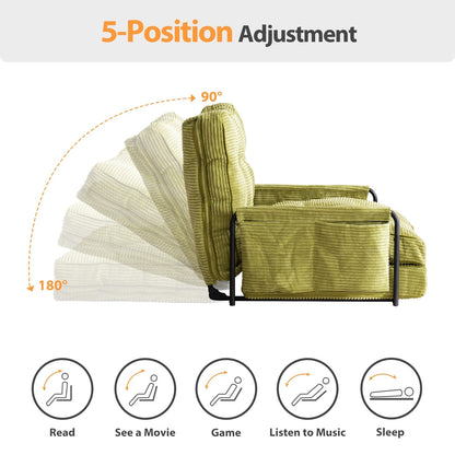 Divano a sacco, divano letto da terra - 30x25,6