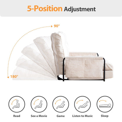 Divano a sacco, divano letto da terra - 30x25,6