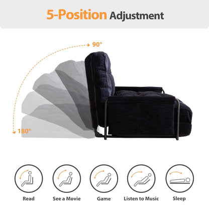 Divano a sacco, divano letto da terra - 30x25,6