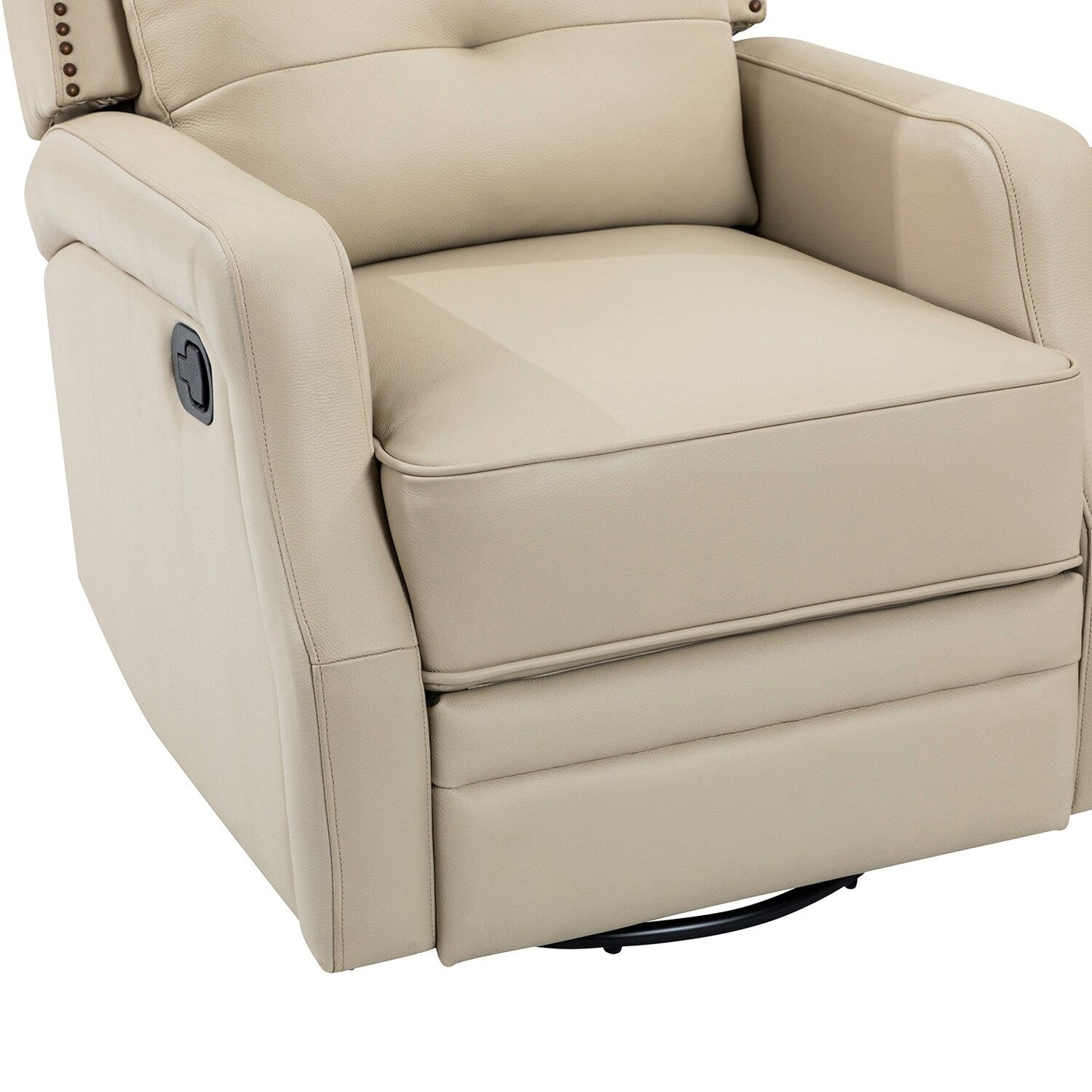 Set di 2 poltrone reclinabili Beatriz per soggiorno con base in metallo