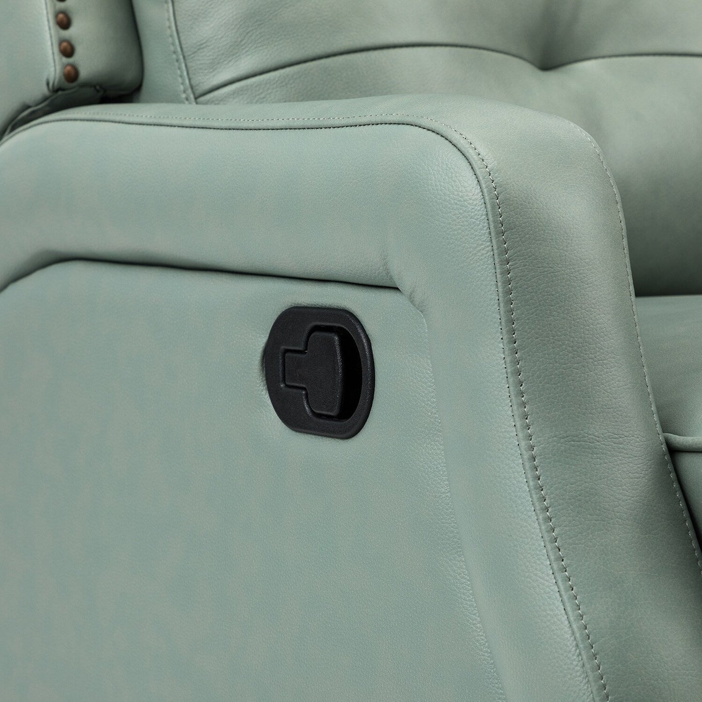 Set di 2 poltrone reclinabili Beatriz per soggiorno con base in metallo