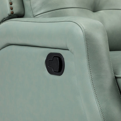 Set di 2 poltrone reclinabili Beatriz per soggiorno con base in metallo