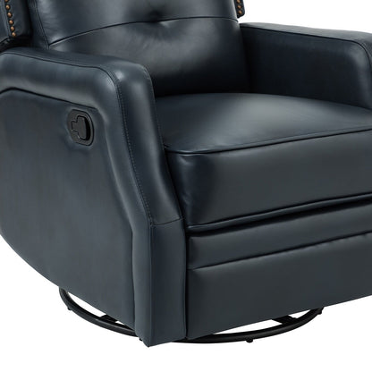 Set di 2 poltrone reclinabili Beatriz per soggiorno con base in metallo