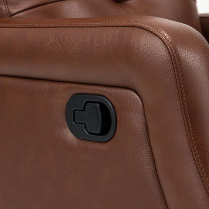 Set di 2 poltrone reclinabili Beatriz per soggiorno con base in metallo