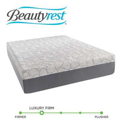 Materasso in memory foam gel Beautyrest da 14 pollici in una scatola