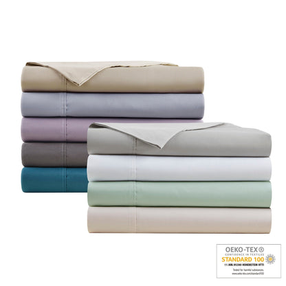Beautyrest 600 Thread Count - Set di lenzuola rinfrescanti in misto cotone, 4 pezzi