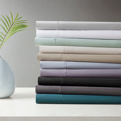 Beautyrest 600 Thread Count - Set di lenzuola rinfrescanti in misto cotone, 4 pezzi