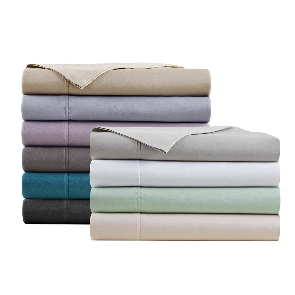 Beautyrest 600 Thread Count - Set di lenzuola rinfrescanti in misto cotone, 4 pezzi
