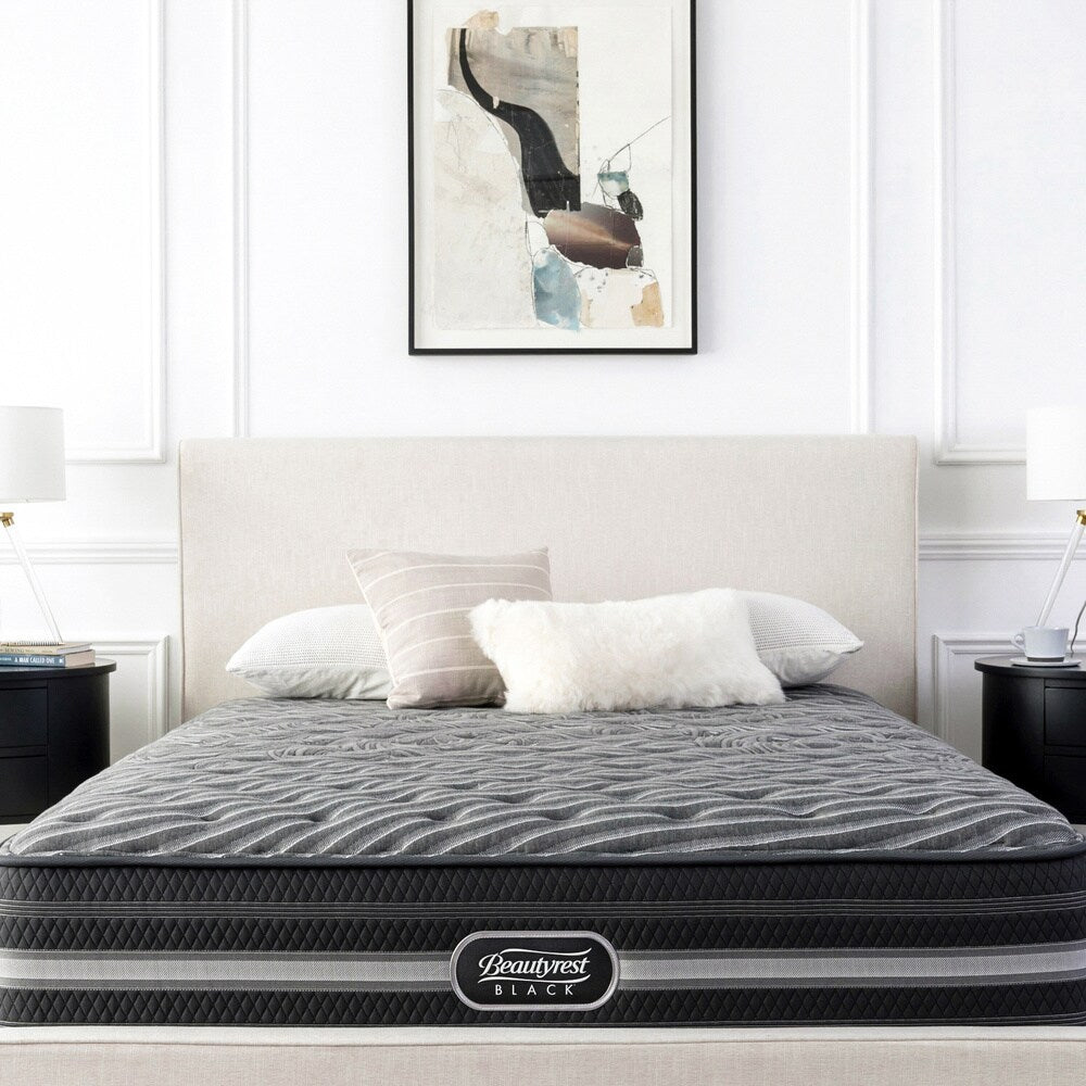 Set di materassi Beautyrest Black Mariela da 14 pollici extra rigidi King-size - N/D