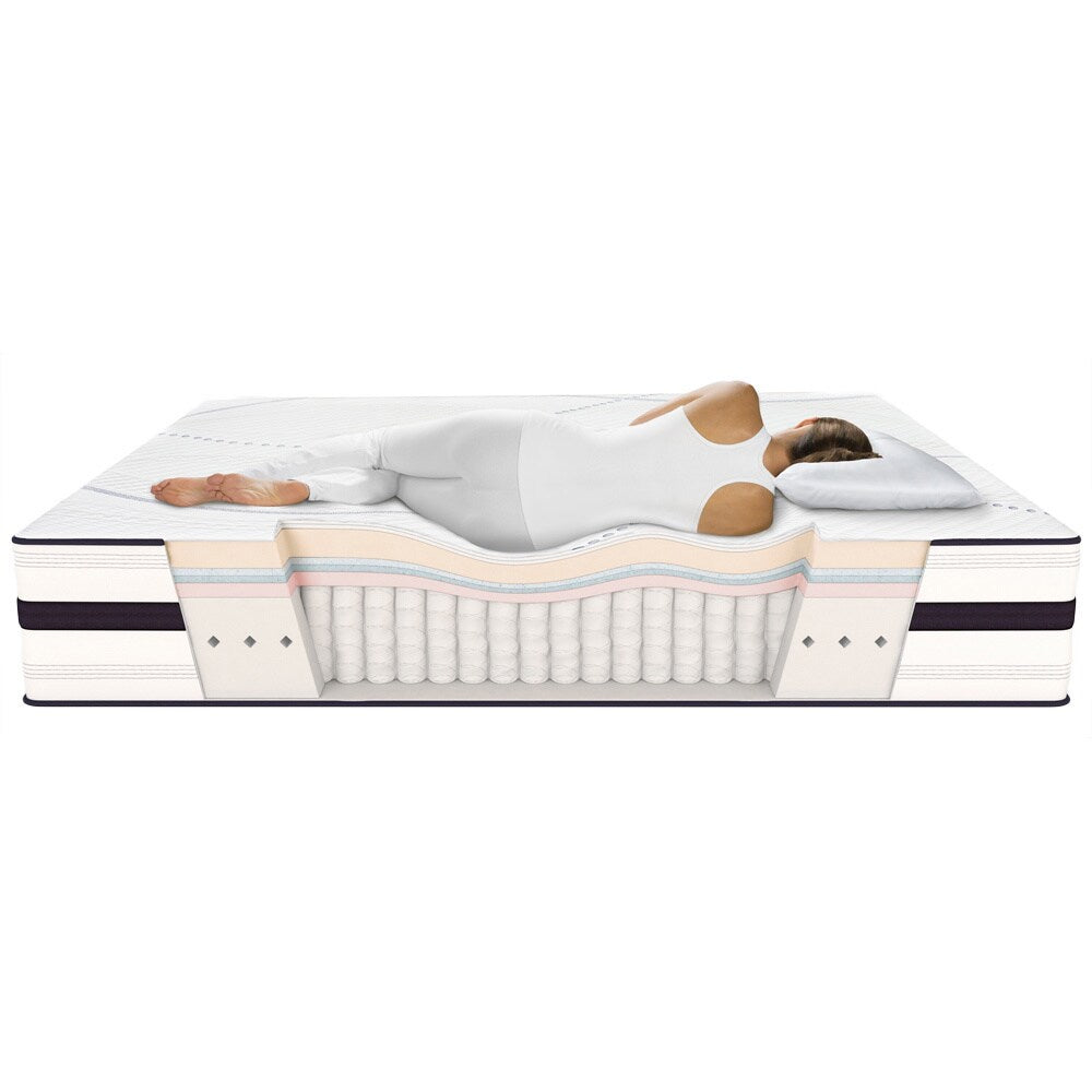 Set di materassi Beautyrest Hybrid McWilliams Place Luxury Firm Cal King-size