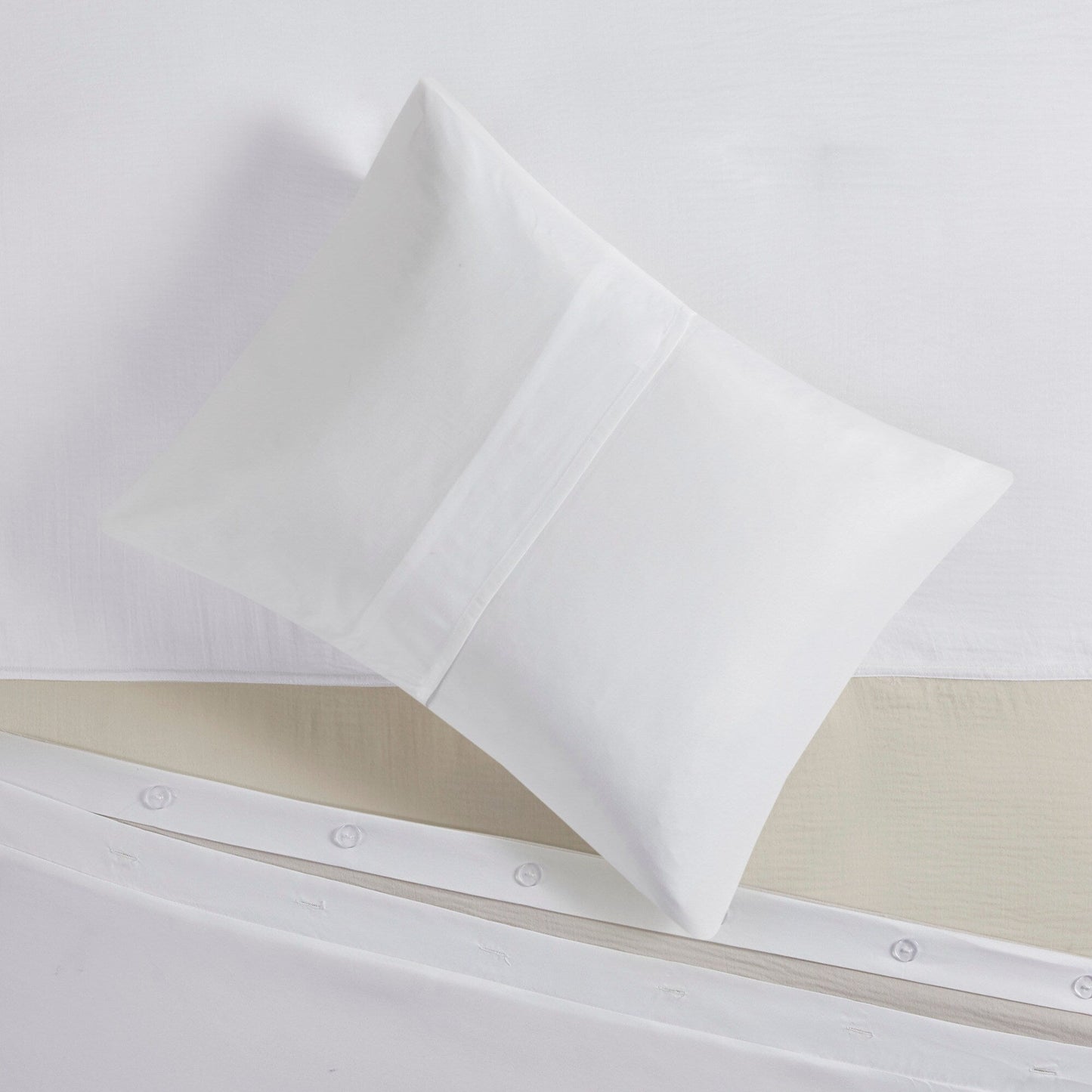 Beautyrest Miro - Set copripiumino oversize in garza, 3 pezzi (inserto escluso)