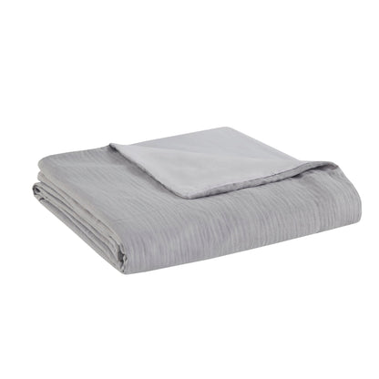 Beautyrest Miro - Set copripiumino oversize in garza, 3 pezzi (inserto escluso)