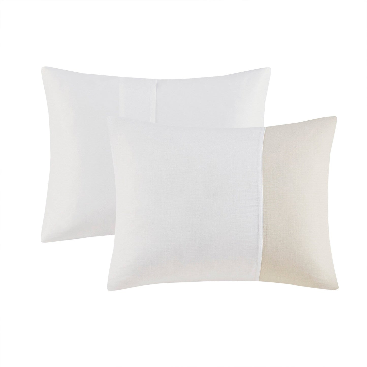 Beautyrest Miro - Set copripiumino oversize in garza, 3 pezzi (inserto escluso)