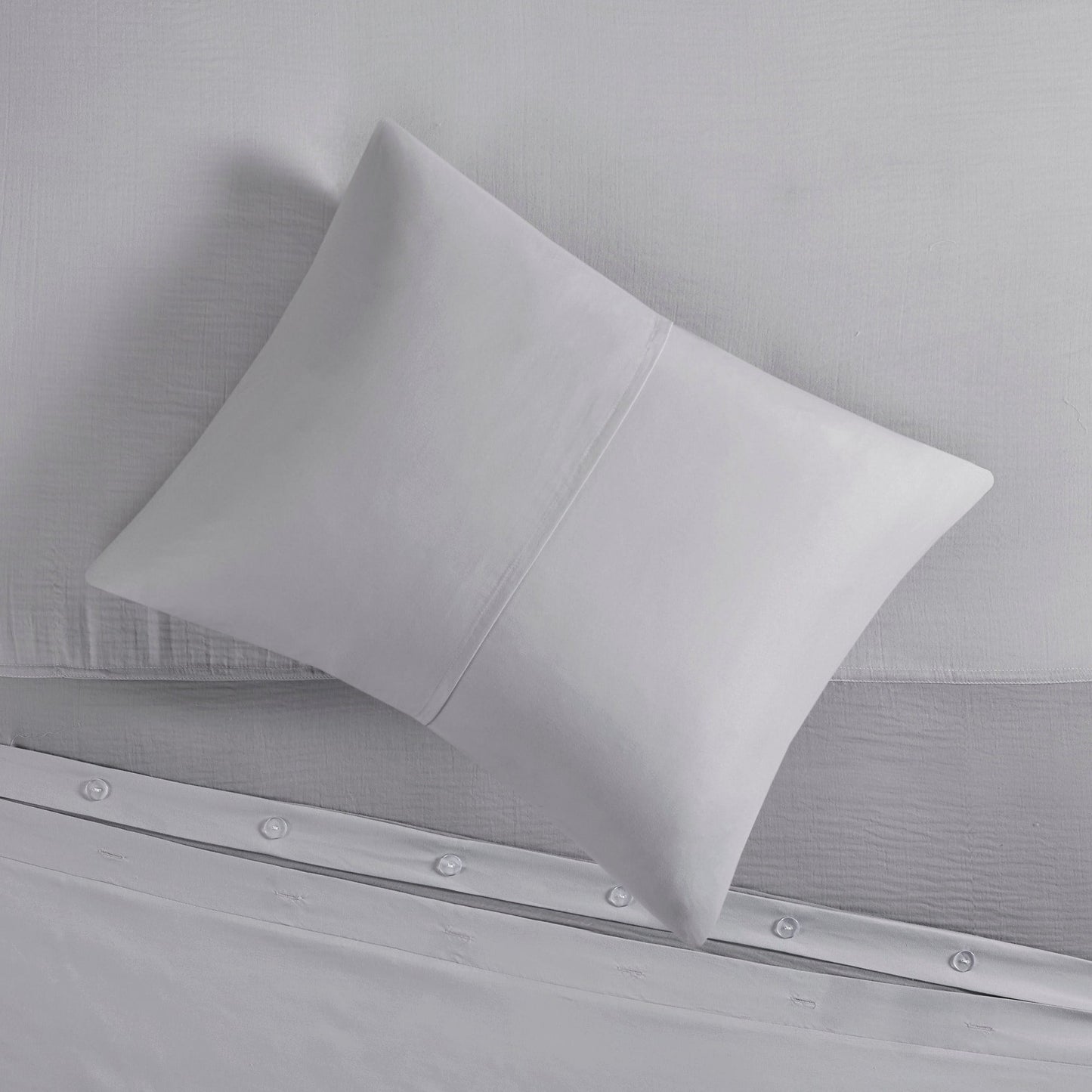 Beautyrest Miro - Set copripiumino oversize in garza, 3 pezzi (inserto escluso)